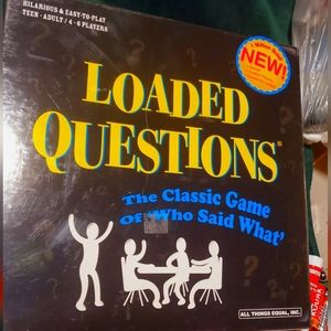 Loaded Questions Board Game - Family and Party Edition - NEW Sealed